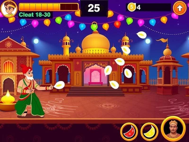 Rhythmic Bollywood Gameplay Screenshot